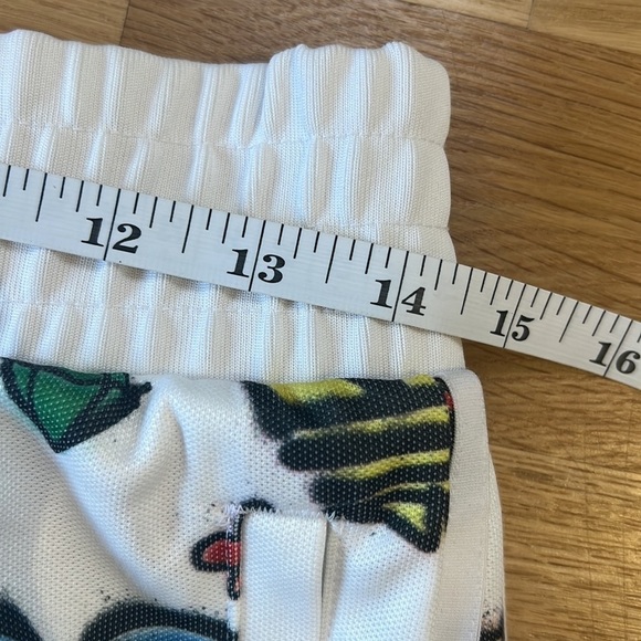 Jeremy Scott Adidas White Monogram Skirt Size Small - Picture 4 of 10